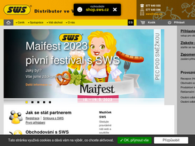 'sws.cz' screenshot