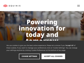 'equinix.sg' screenshot