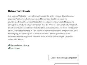 'oekolandbau.de' screenshot