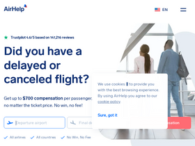 'airhelp.com' screenshot