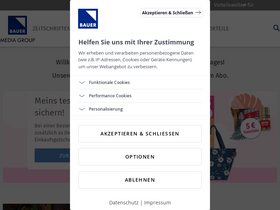'bauer-plus.de' screenshot