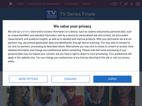 'tvseriesfinale.com' screenshot