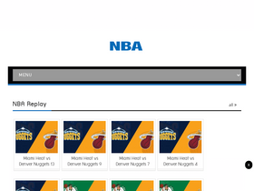 'nbareplay.net' screenshot