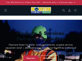 monstersupply.ca homepage screenshot