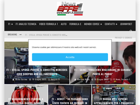'newsf1.it' screenshot