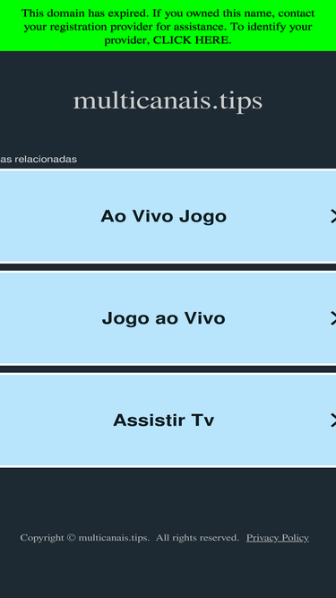 multicanais.tips
