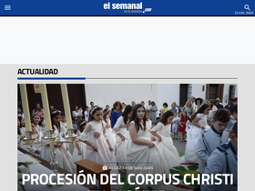'elsemanaldelamancha.com' screenshot
