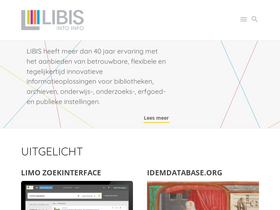 'libis.be' screenshot