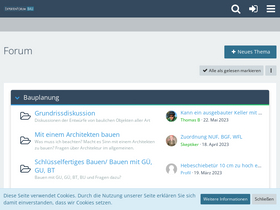 'expertenforum-bau.de' screenshot