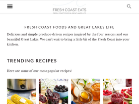 'freshcoasteats.com' screenshot