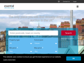 'eigpropertyauctions.co.uk' screenshot