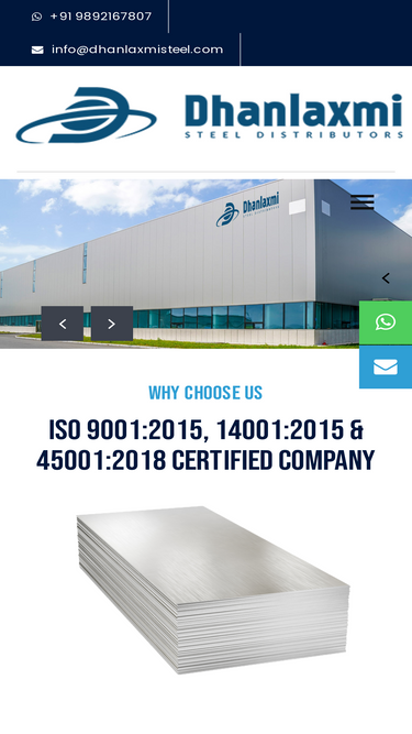dhanlaxmisteel.com