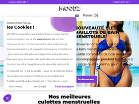 'moodz.co' screenshot