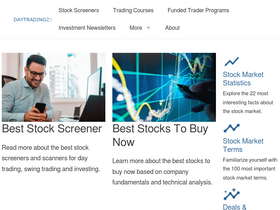 'daytradingz.com' screenshot