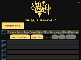 'deepbeat.org' screenshot