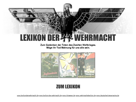 'lexikon-der-wehrmacht.de' screenshot