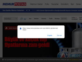 'memurpostasi.com' screenshot