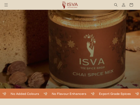 isvathespiceshop.com homepage screenshot