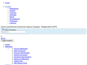 'paruzzi.com' screenshot