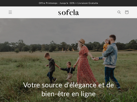 Sofelaofficiel website screenshot