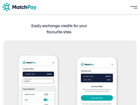 'matchpay.app' screenshot