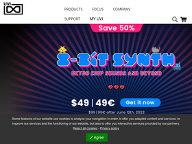 'uvi.net' screenshot