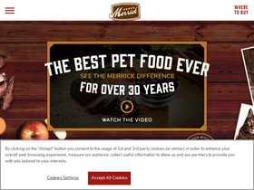 'merrickpetcare.com' screenshot