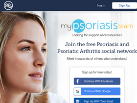 'mypsoriasisteam.com' screenshot