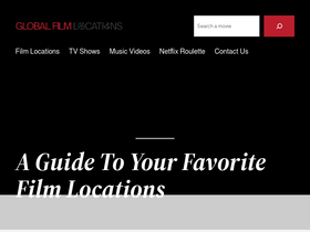 'globalfilmlocations.net' screenshot