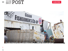 'postguam.com' screenshot