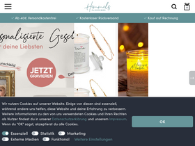 'himmelsfluesterer.de' screenshot