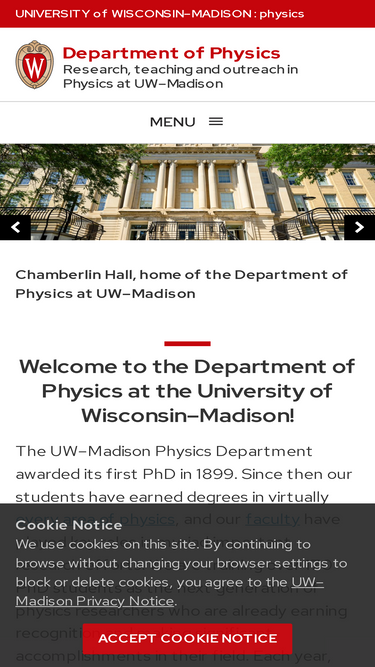 physics.wisc.edu