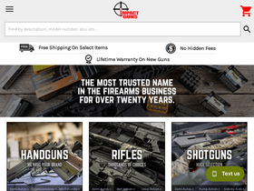 'impactguns.com' screenshot