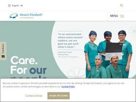 'mountelizabeth.com.sg' screenshot