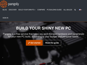 Pangoly: PC Builder, compare hardware, gaming laptops