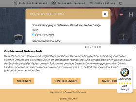 'hirschthebracelet.com' screenshot