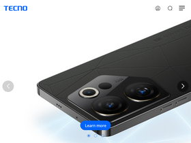 'tecno-mobile.com' screenshot