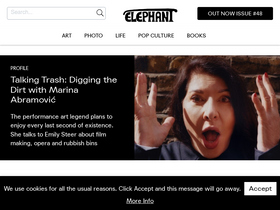 'elephant.art' screenshot