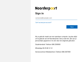 'noorderportal.nl' screenshot