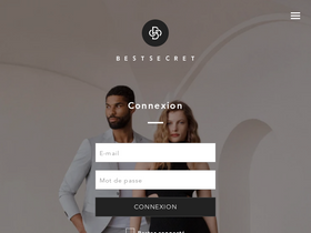 'bestsecret.fr' screenshot