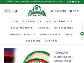 'stirlingsoap.com' screenshot