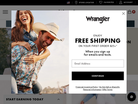 'wrangler.com' screenshot