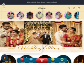 ZHome website screenshot