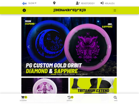 'powergrip.fi' screenshot
