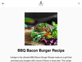 'lowcarb-nocarb.com' screenshot