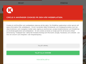'circlek.se' screenshot