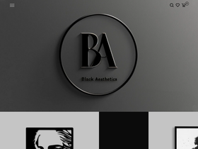 blackaestheticspk.com homepage screenshot