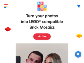 Brick Me website screenshot
