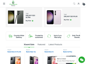 'phoneplacekenya.com' screenshot