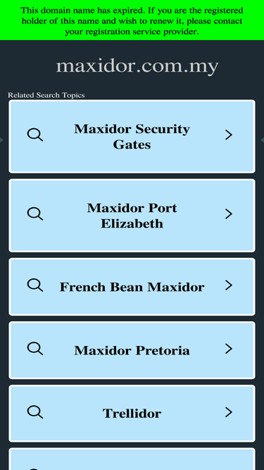 maxidor.com.my